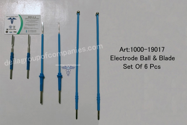  Electrode Ball & Blade Set Of 6 Pcs