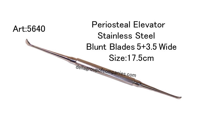 Raspator Freer Periosteal Elevator Black Titanium Coated Stainless