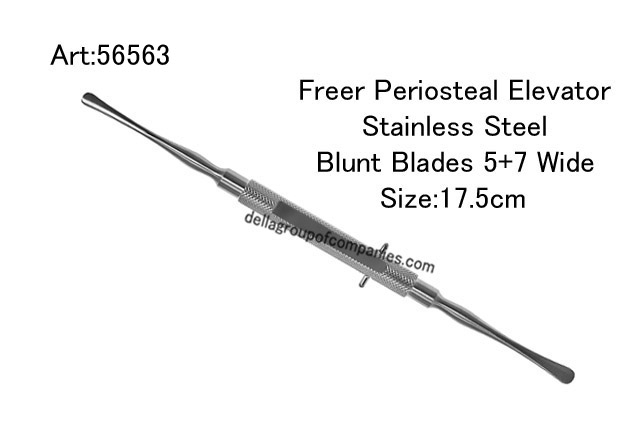 Raspator Freer Periosteal Elevator Black Titanium Coated Stainless