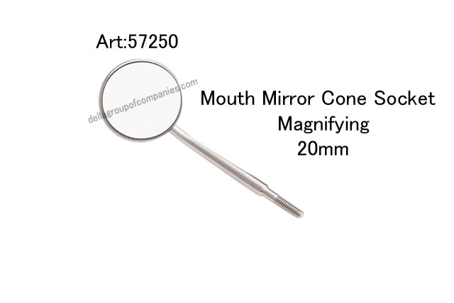 Mouth Mirror Cone Socket Magnifying