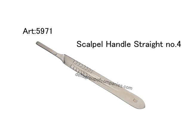 Scalpel Handle Straight no.4