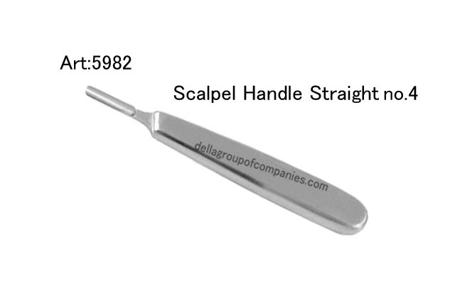 Scalpel Handle Straight no.4