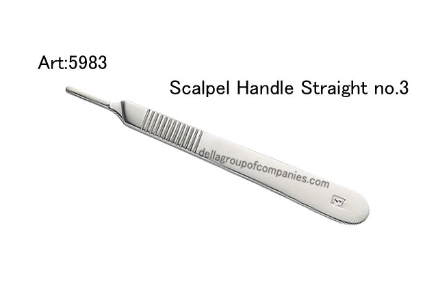 Scalpel Handle Straight no.3