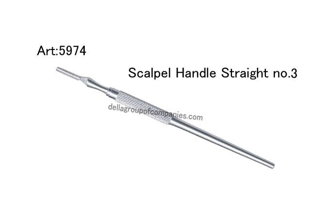 Scalpel Handle Straight no.3