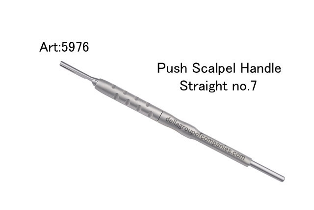 Push Scalpel Handle Straight no.7