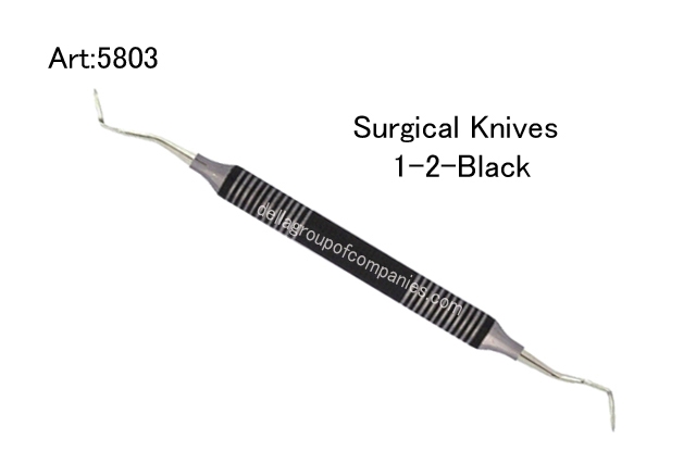 Surgical Knives  1-2- Black