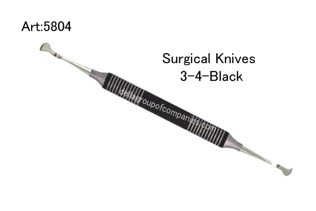 Surgical Knives  3-4- Black