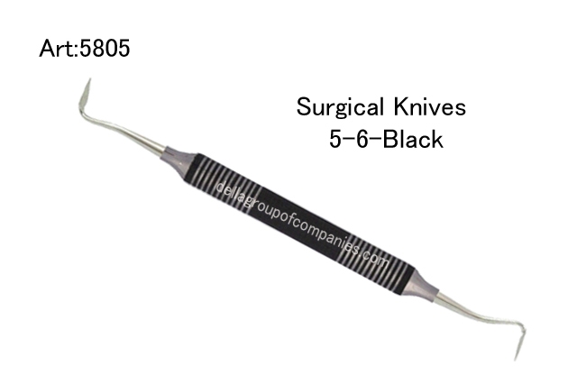 Surgical Knives  5-6- Black