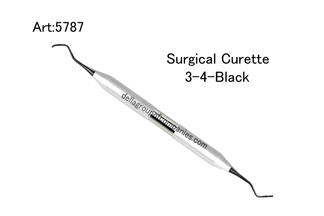 Surgical Curette 3-4- Black