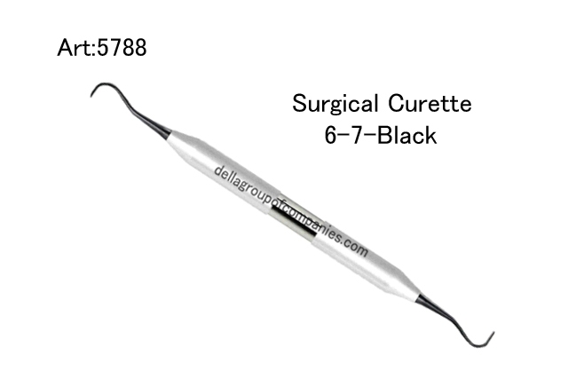 Surgical Curette 6-7- Black