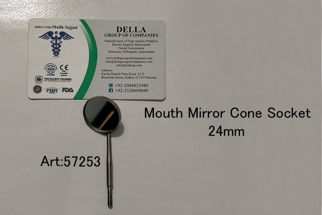 Mouth Mirror Cone Socket Magnifying