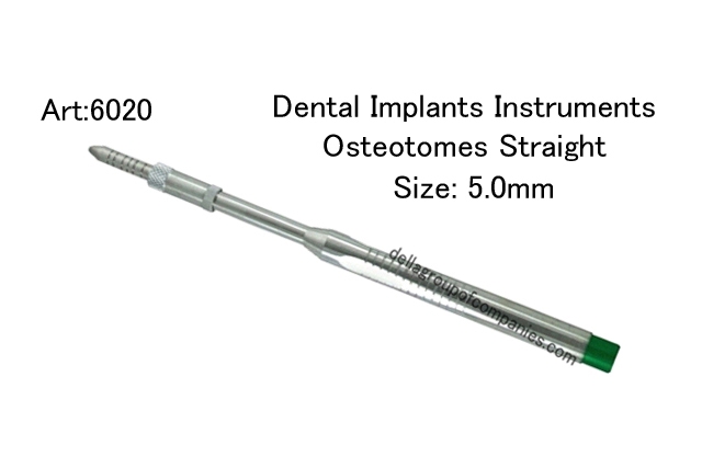 Dental Implants Instruments Osteotomes Straight 