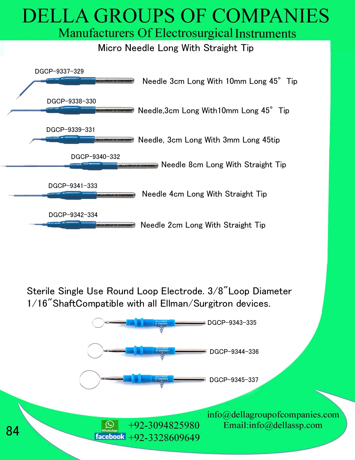 Electrodes & Loop