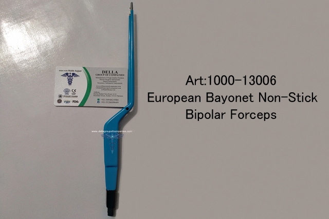 Bayonet European Non-Stick Bipolar Forceps