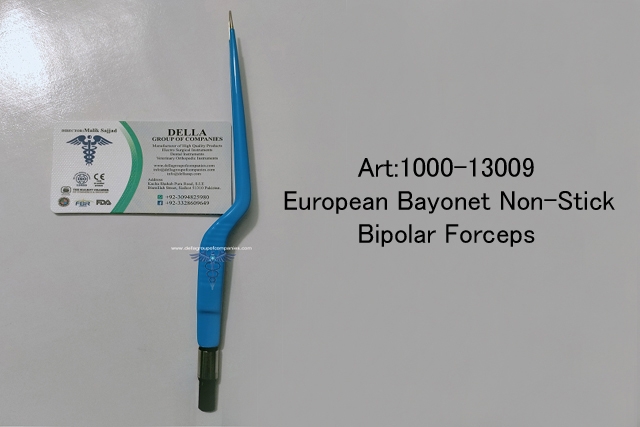 Bayonet European Non-Stick Bipolar Forceps