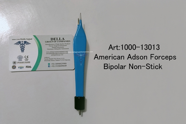 American Adson Forceps Bipolar Non-Stick