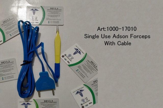  Single Use Adson Forceps With Cable