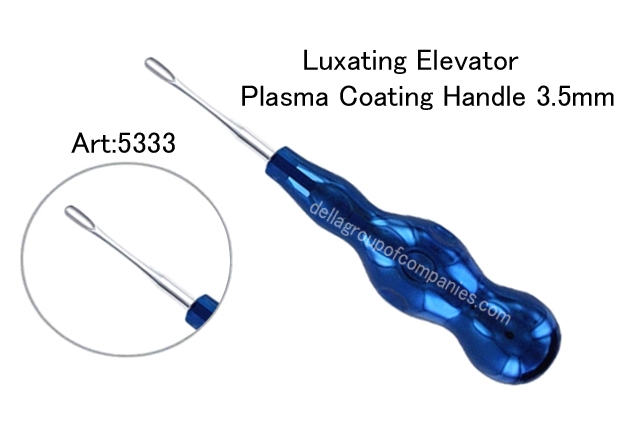Luxating Elevator Straight Plasma Coating Handle 