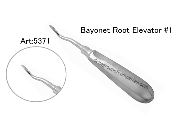 Bayonet Root Elevator Left
