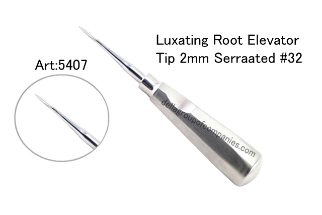 Luxating Root Elevator Serrated