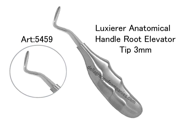 Luxierer Anatomical  Handle Root Elevator