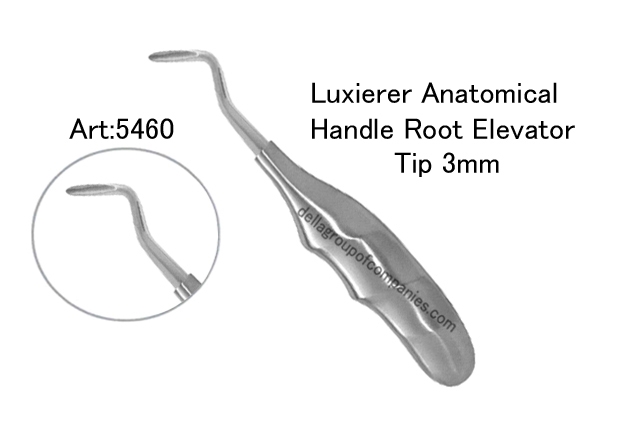 Luxierer Anatomical  Handle Root Elevator