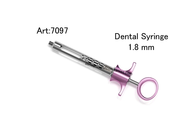 Dental Syringe 1.8mm   