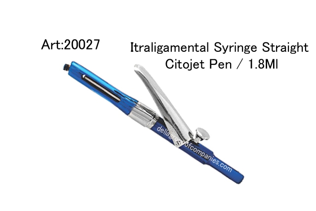 Itraligamental Syringe Straight  Citojet Pen / 1.8Ml