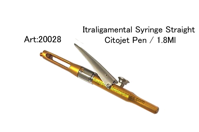 Itraligamental Syringe Straight  Citojet Pen / 1.8Ml