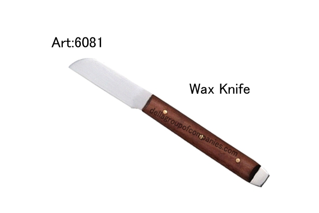 Wax Knife Wooden Handle