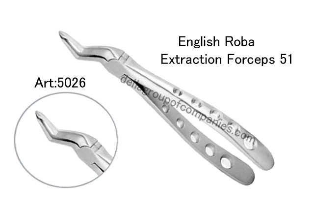 Dental English Roba Extraction Forceps
