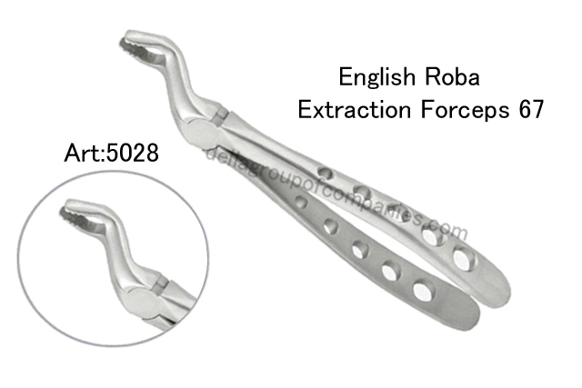 Dental English Roba Extraction Forceps