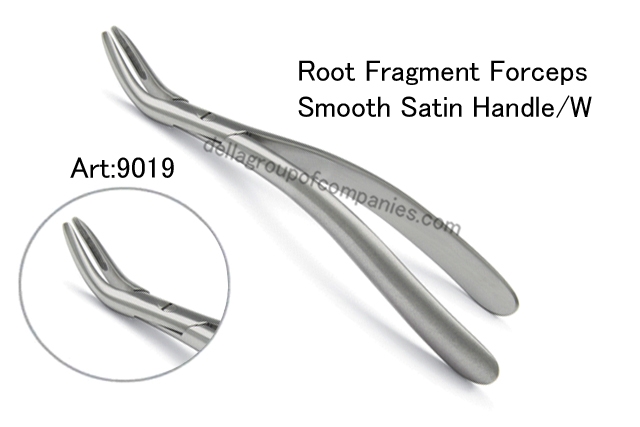 Root Fragment  Forceps Smooth Satin Handle (W)