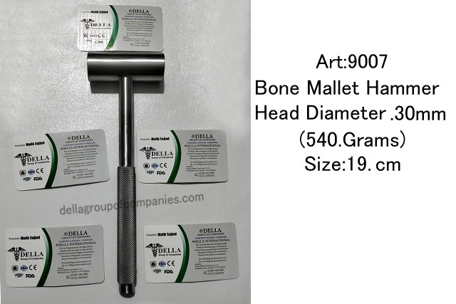  Bone Mallet Hammer Steel Handle 