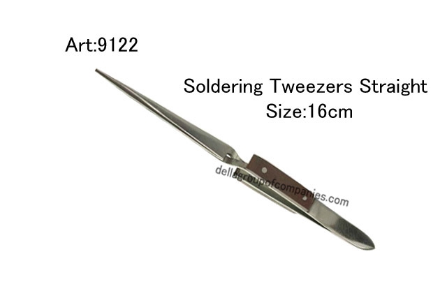 Soldering Tweezers Straight 