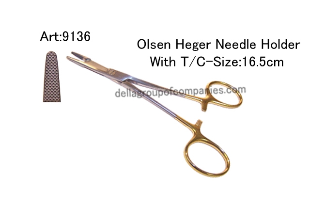 Olsen Heger  Needle Holder  With T/C  