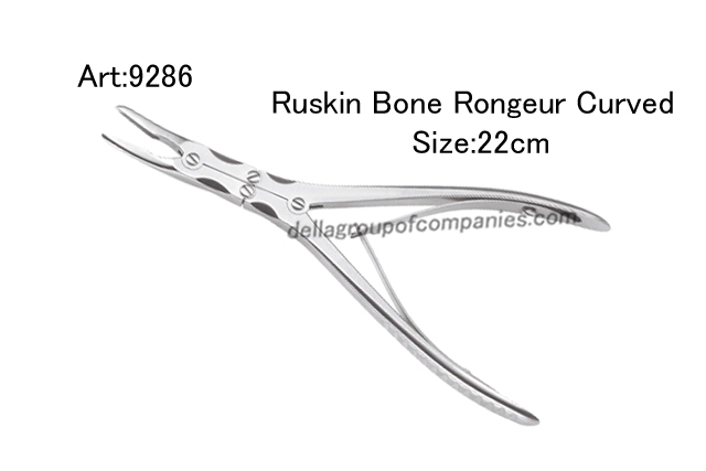 Ruskin Bone Rongeurs Curved 